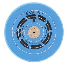 Imagem de Disco Algodão Impregnado Azul