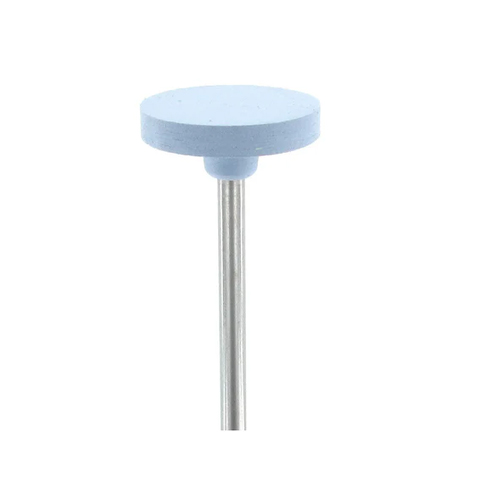 Abrasivo Silicone Disco com Perno Azul