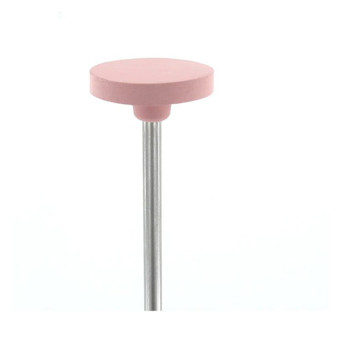 Abrasivo Silicone Disco com Perno Rosa