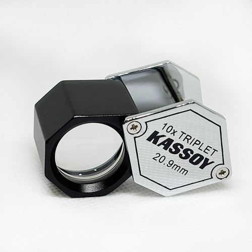 Lupa Triplet KASSOY 10x 20.9mm